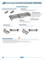 AIRTAC RMTL CATALOG RMTL SERIES: RODLESS MAGNETIC CYLINDERS WITH EXACTITUDE GUIDE